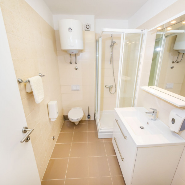 Bathroom / WC, Apartments Punta, Apartments Punta in Privlaka Croatia by the sandy beaches Privlaka